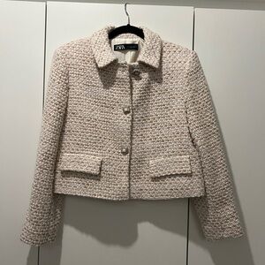 Zara tweed blazer